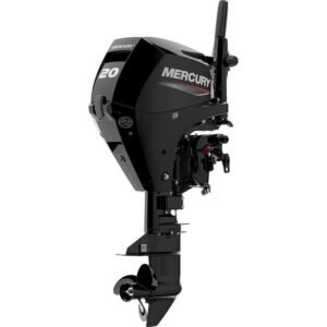 Mercury 20hp EFI Tiller FourStroke Outboard Motor - 20" Shaft, Manual Tilt/Trim, Manual Start
